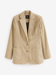 Natural Tailored Single Breasted Blazer - Image 1 of 7
