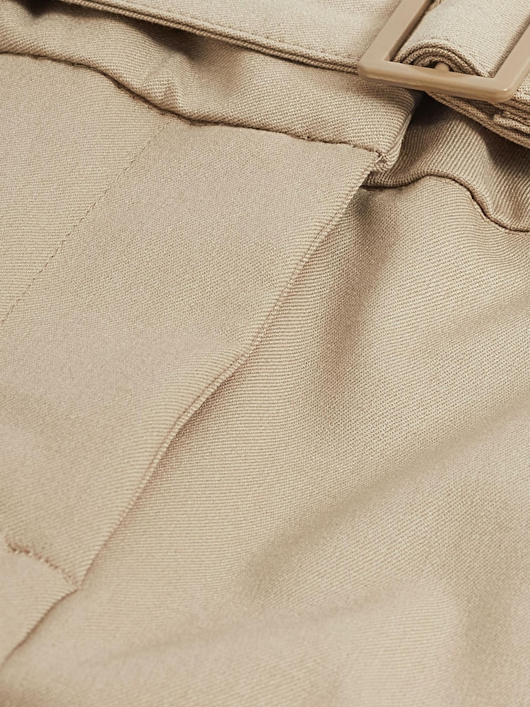Natural Tailored Belted Column Skirt - Image 6 of 6