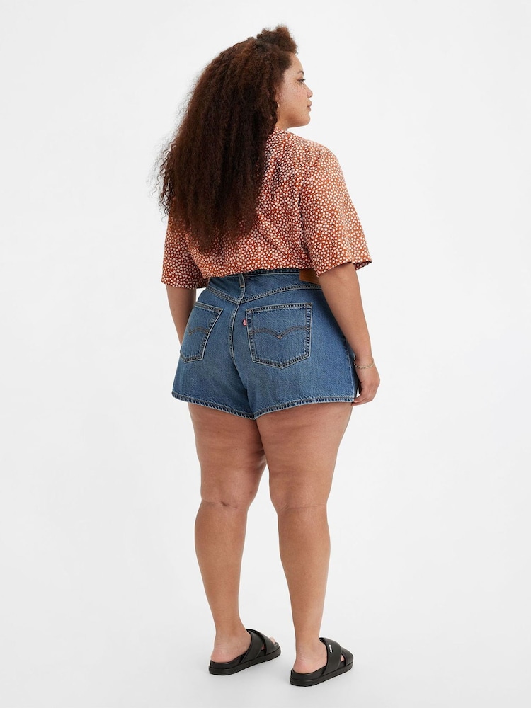 Pantalones cortos Mom 80s de denim 100% algodón de Levi's® - Imagen 2 de 5