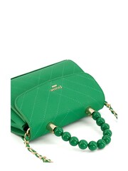 Dune London Green Dots Mini Bead Handle Grab Bag - Image 5 of 6