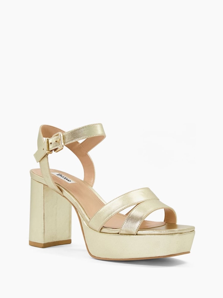 Gold - Dune London Molten Sandalen - Bild 7 von 7 Gold - Dune London Molten Sandalen - Bild 7 von 7