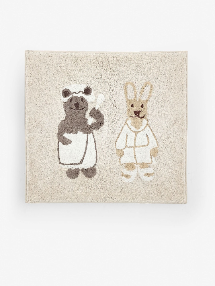 Natural Woodland Spa 100% Cotton Shower Mat - Image 2 of 3