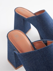 Denim Forever Comfort® Platform Mules - Image 6 of 7