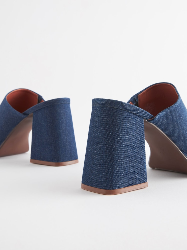 Denim Forever Comfort® Platform Mules - Image 7 of 7