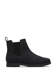 TOMS Kids Charlie Nubuck Black Boots - Image 1 of 5
