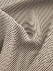 Neutral Long Sleeve Hardware Detail Cut-Out Top - Image 5 of 6