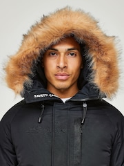 Zavetti Canada Mens Abelli 2.0 Hooded Bomber Jacket - Image 5 of 7