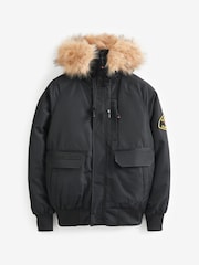 Zavetti Canada Mens Abelli 2.0 Hooded Bomber Jacket - Image 7 of 7