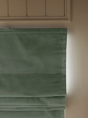 Green Sage Ready Made Blackout Roman Blind - Image 3 of 7