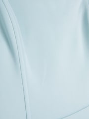 River Island Blue Bardot Puff Sleeve Maxi Dress - Image 4 of 4