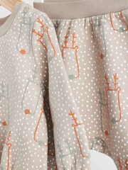 Neutral Reindeer Cosy Baby Sweatshirt & Joggers 2 Piece Set (0mths-2yrs) - Image 3 of 7