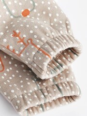 Neutral Reindeer Cosy Baby Sweatshirt & Joggers 2 Piece Set (0mths-2yrs) - Image 5 of 7
