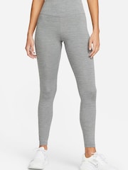 siva - Nike legice z visokim pasom Nike Dri FIT One - Slika 1 iz 6