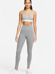 siva - Nike legice z visokim pasom Nike Dri FIT One - Slika 3 iz 6