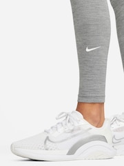 siva - Nike legice z visokim pasom Nike Dri FIT One - Slika 4 iz 6