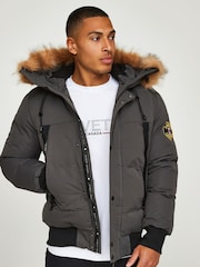 Zavetti Canada Mens Aylmer Bomber Parka Jacket - Image 1 of 7