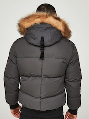 Zavetti Canada Mens Aylmer Bomber Parka Jacket - Image 2 of 7
