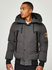 Zavetti Canada Mens Aylmer Bomber Parka Jacket - Image 5 of 7