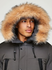 Zavetti Canada Mens Aylmer Bomber Parka Jacket - Image 6 of 7