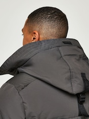 Zavetti Canada Mens Aylmer Bomber Parka Jacket - Image 7 of 7