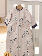 Mono Giraffe 2.5 Tog Baby 100% Cotton Removable Sleeves Sleep Bag - Image 2 of 13