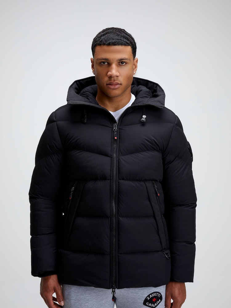 Zavetti Canada Mens Zeoti Puffer Parka Jacket - Image 1 of 6