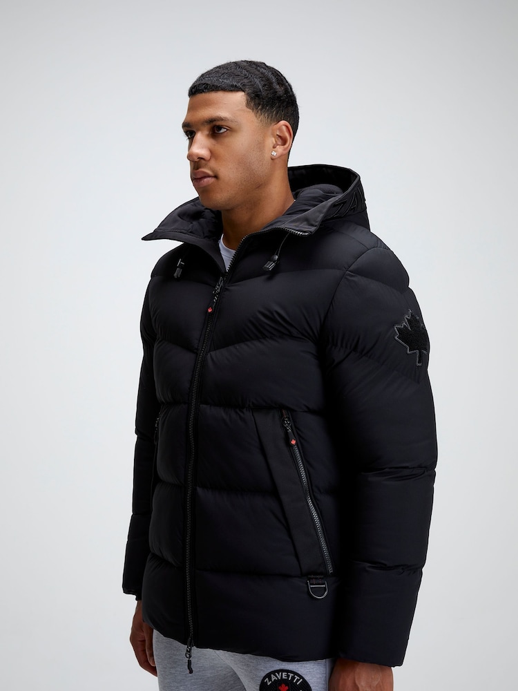 Zavetti Canada Mens Zeoti Puffer Parka Jacket - Image 2 of 6
