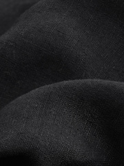 Black 100% Linen Jacket - Image 6 of 6