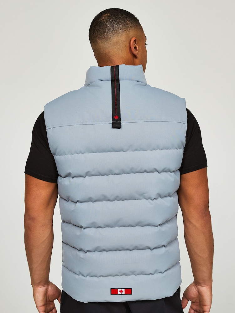 Zavetti Canada Blue Oshawa 3.0 Tech Puffer Gilet - Image 2 of 5