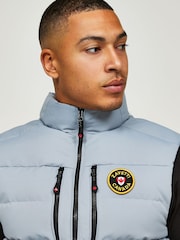 Zavetti Canada Blue Oshawa 3.0 Tech Puffer Gilet - Image 5 of 5