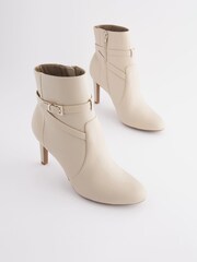 Cream - Gležnjarji s peto in zaponko Forever Comfort® - Slika 3 iz 7