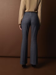 Blue Premium Tailored Denim Bootcut Trousers - Image 5 of 11