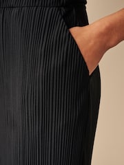Черный - Комбинезон-бандо с плиссе - Image 4 of 6