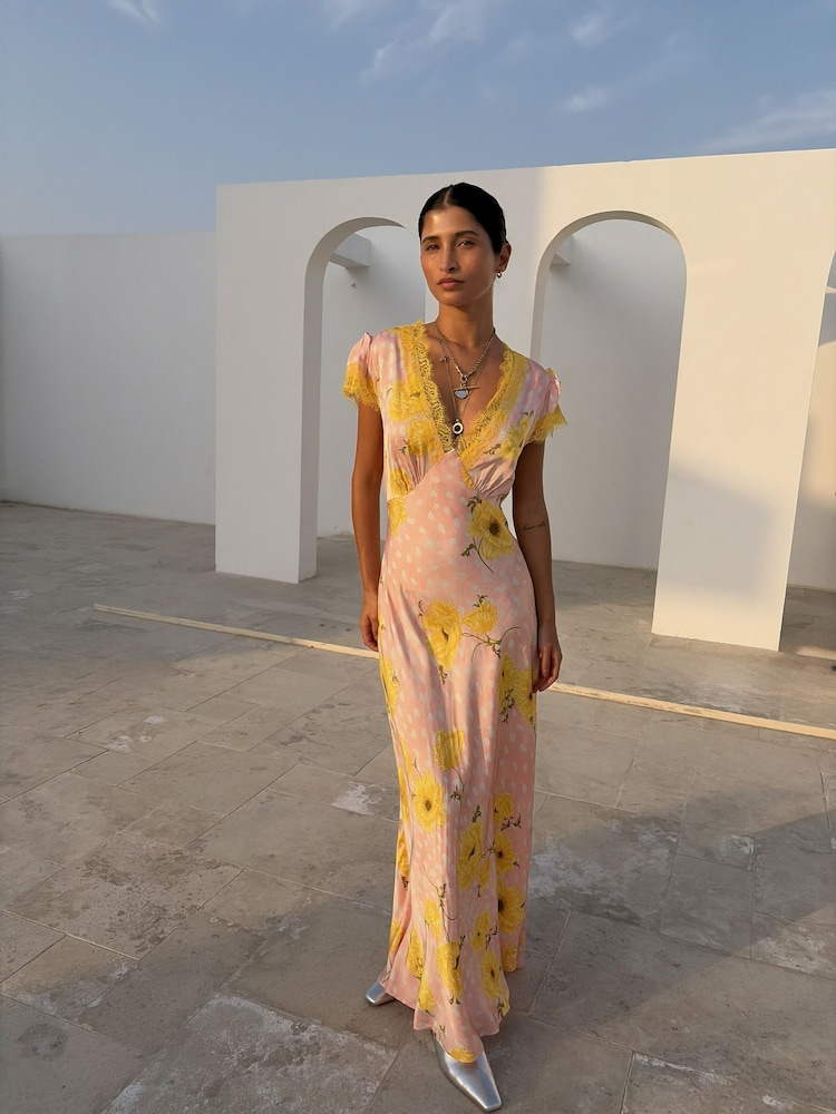 Never Fully Dressed Pink Fawn Poppy Olivia Dress - Image 5 of 5