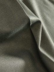 Khaki Green Premium Pleated Wide Leg Trousers - Image 9 of 9