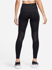 Schwarz - Nike Fast Laufleggings - Bild 2 von 8