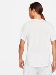 Nike White Dri-FIT Court Victory Tennis T-Shirt - Image 2 of 4