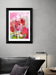 East End Prints Pink Alpenveilchen by Ana Rut Bre Framed Print - Image 1 of 3