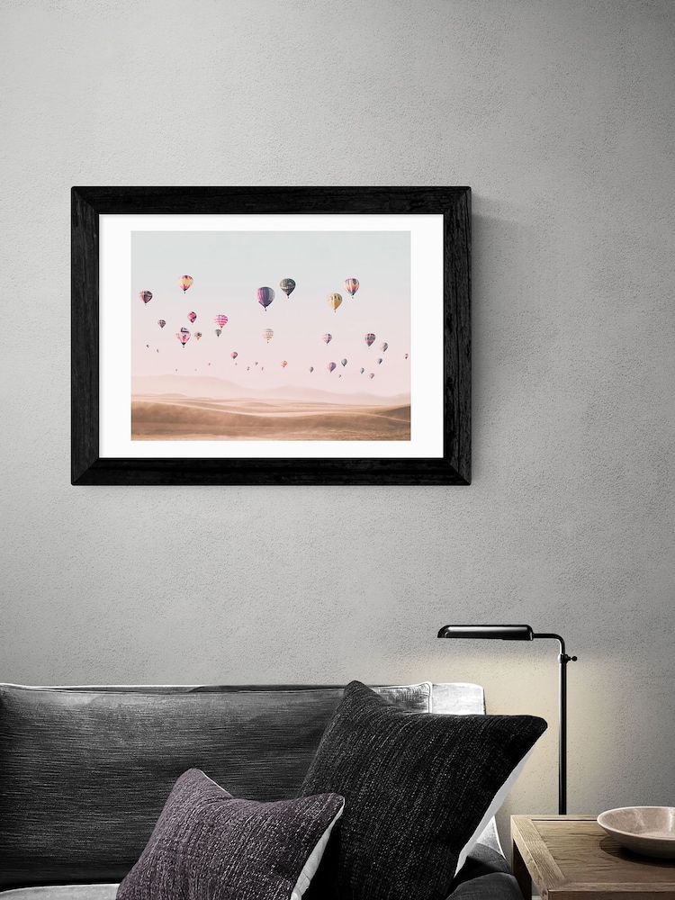 East End Prints Pink Around the World by Sissi and Seb Framed Print - Image 1 of 3