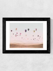 East End Prints Pink Around the World by Sissi and Seb Framed Print - Image 2 of 3