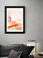 East End Prints Pink Landscape III by Ana Rut Bre Framed Print - Image 1 of 3