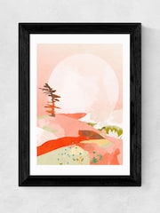 East End Prints Pink Landscape III by Ana Rut Bre Framed Print - Image 2 of 3