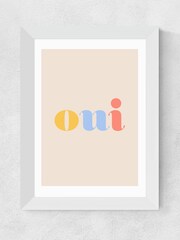 East End Prints White Oui by Oh Fine! Art Framed Print - Image 3 of 3