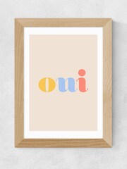 East End Prints White Oui by Oh Fine! Art Framed Print - Image 3 of 3