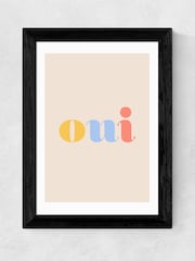 East End Prints White Oui by Oh Fine! Art Framed Print - Image 3 of 3