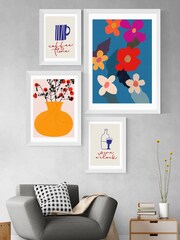 East End Prints White Coffee Time by Inoui Framed Print - Image 2 of 3