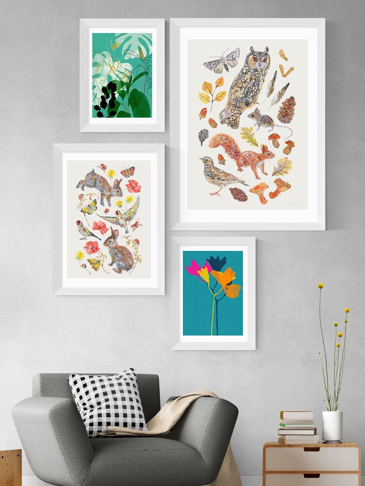 East End Prints Green Leaves by Ana Rut Bre Framed Print - Image 2 of 3 East End Prints Green Leaves by Ana Rut Bre Framed Print - Image 2 of 3