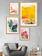 East End Prints Yellow Paysage Jaune by Ana Rut Bre Framed Print - Image 3 of 3