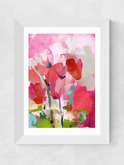 East End Prints Pink Alpenveilchen  by Ana Rut Bre Framed Print - Image 3 of 3
