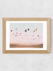 East End Prints Pink Around the World by Sissi and Seb Framed Print - Image 3 of 3